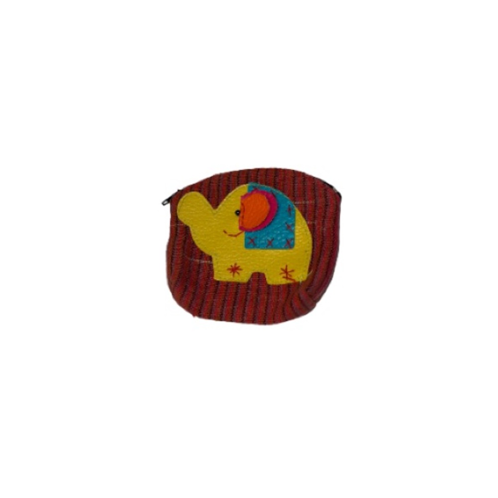 Handmade Boho Hippie Elephant Change Purse